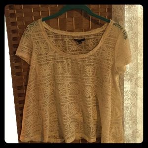 American Eagle lace top